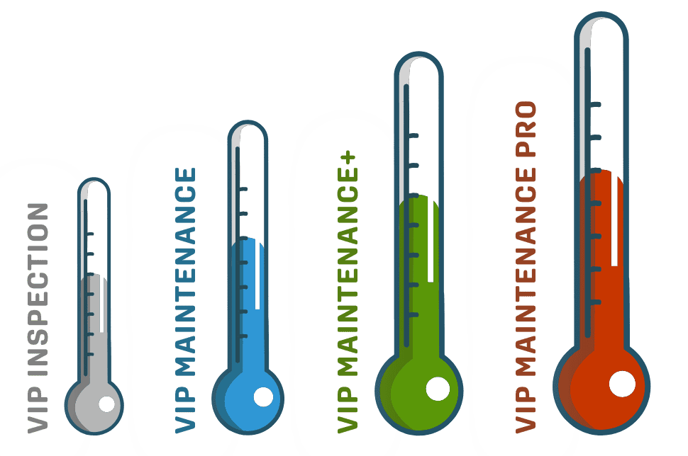 HVAC maintenance plans logo.